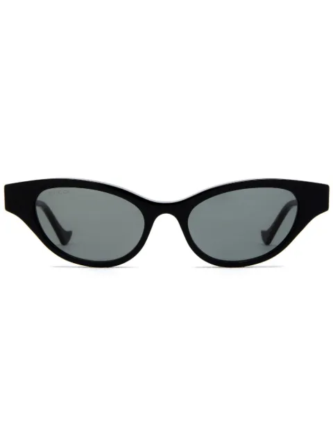 Gucci Eyewear cat-eye frame sunglasses Black GG1298S001