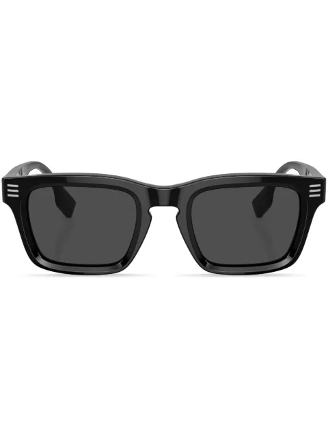 Burberry Eyewear logo-print square-frame sunglasses Black BE4403