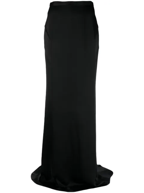 Del Core high-waisted maxi skirt Black S001272T0470
