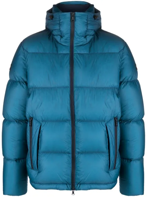 Paul & Shark logo-patch padded-design jacket Blue 13312150