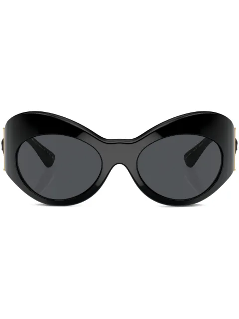 Versace Eyewear cat-eye frame sunglasses Black VE4462GB187
