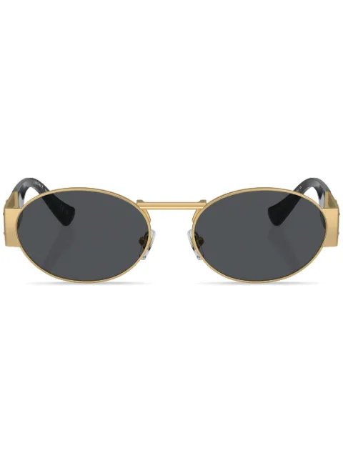 Versace Eyewear Medusa Head round-frame sunglasses Gold VE2264