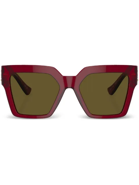 Versace Eyewear Medusa oversize-frame sunglasses Red VE4458543073