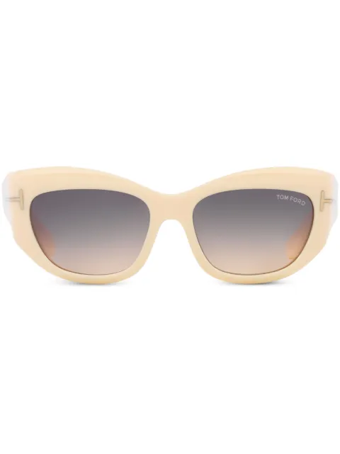 TOM FORD Eyewear Brianna sunglasses Brown FT10655525B