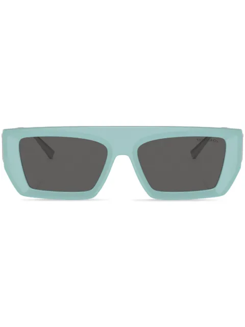 Tiffany & Co Eyewear T rectangle-frame sunglasses Blue TF4214U8388S4