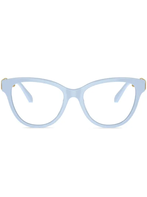 Swarovski Eyewear crystal-embellished cat-eye frame glasses Blue SK20041006