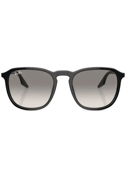 Ray-Ban round-frame acetate sunglasses Black RB220390132