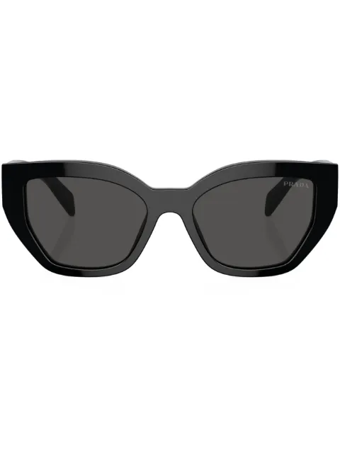 Prada Eyewear cat-eye frame sunglasses Black SPRA091AB5S0