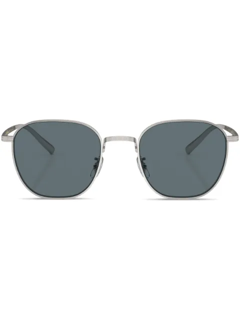 Oliver Peoples Rynn square-frame sunglasses Silver OV1329ST50363R