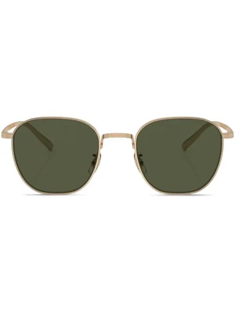 Oliver Peoples Rynn square-frame sunglasses Gold OV1329ST503552