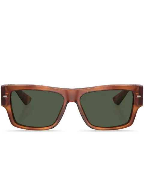 Dolce & Gabbana Eyewear tortoiseshell-effect square-frame sunglasses Yellow DG44517059A