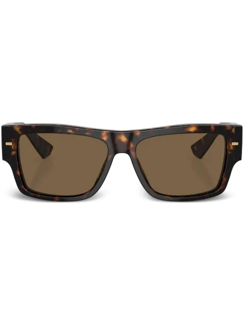 Dolce & Gabbana Eyewear tortoiseshell-effect square-frame sunglasses Green DG445150273