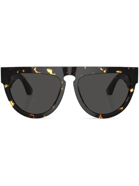 Burberry Eyewear tortoiseshell-effect round-frame sunglasses Brown BE4416U410687