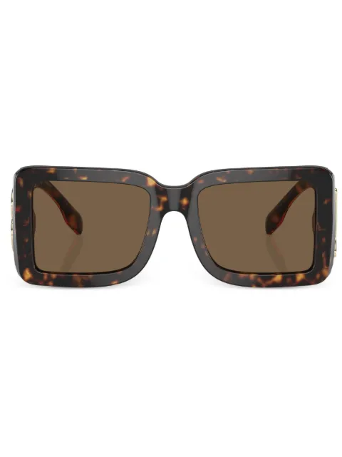 Burberry Eyewear TB-motif square-frame sunglasses Brown BE4406U300273