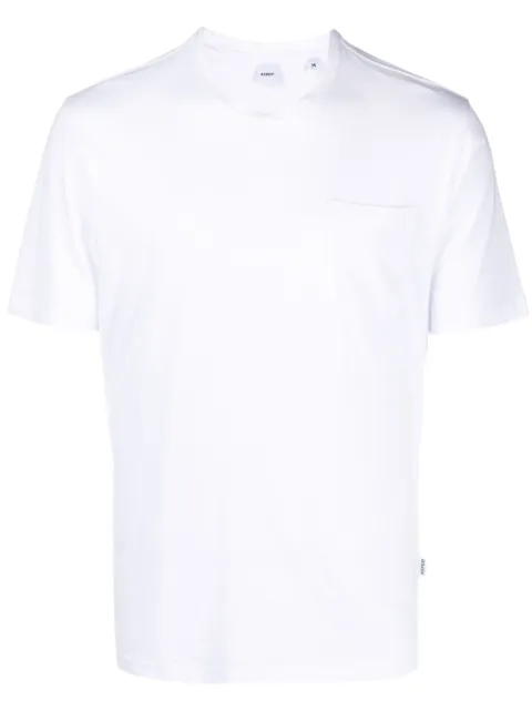 ASPESI logo-patch jersey T-shirt White S5A3107A335093WITHPOCKET