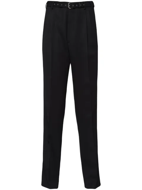 Prada wool tailored trousers Black UP0244SOOO1358