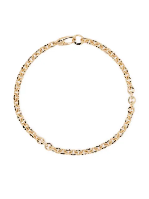 Lizzie Mandler Fine Jewelry 18kt yellow gold micro chain bracelet Gold B740
