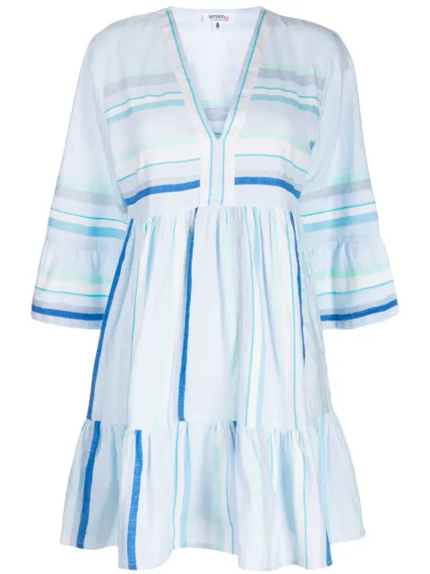 lemlem Ruki Flutter Dress Blue HSW2312