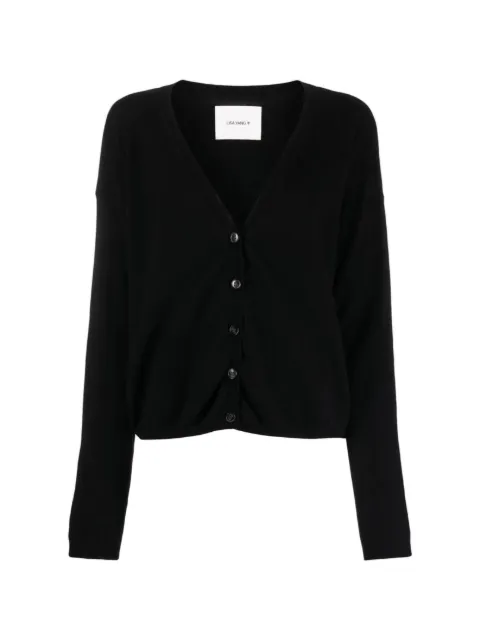 Lisa Yang V-neck cashmere cardigan Black 202037