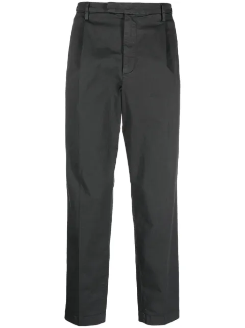 Barena mid-rise straight-leg trousers Grey PAU42402412