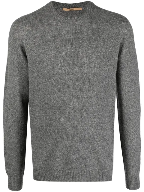Nuur crew-neck long-sleeve jumper Grey RP40001