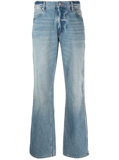 Gauchère wide-leg zipped jeans Blue P12333020042