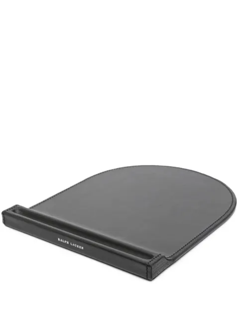 Ralph Lauren Home Brennan leather mouse pad Black 682707254001