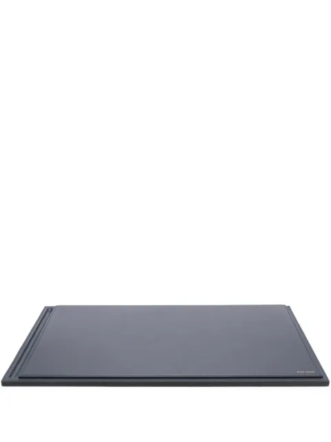 Ralph Lauren Home Brennan leather desk blotter Blue 682737656001