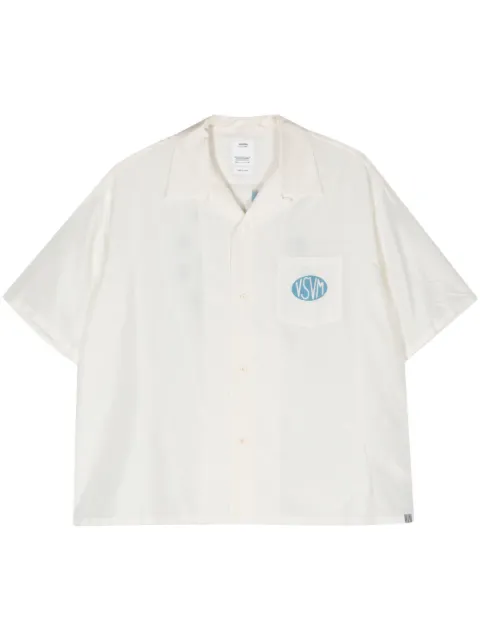 visvim Crosby silk shirt Neutrals 0124105011009