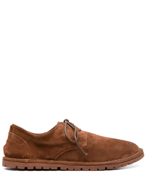 Marsèll Sancrispa suede Derby shoes Brown MMG002141