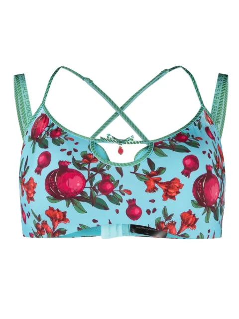 Marlies Dekkers Forbidden Fruit plunge balcony bra Blue 366401