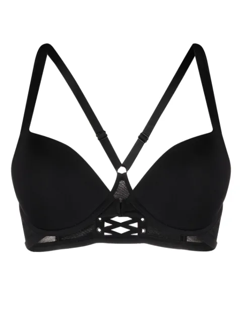 Marlies Dekkers Euphoria lace-up push-up bra Black 36691