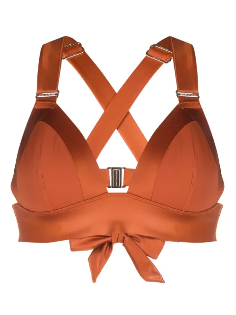 Marlies Dekkers cache-coeur bralette bikini top Orange 37051
