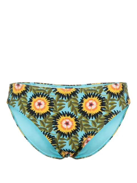 Marlies Dekkers Bellini floral-pattern bikini bottoms Blue 36774