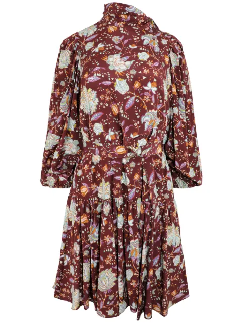 Ulla Johnson Lula floral-print minidress Red FA230122