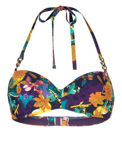 Marlies Dekkers Acapulco plunge balcony bikini top Purple 36750
