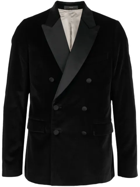 Paul Smith double-breasted cotton blazer Black M1R1749EL01346