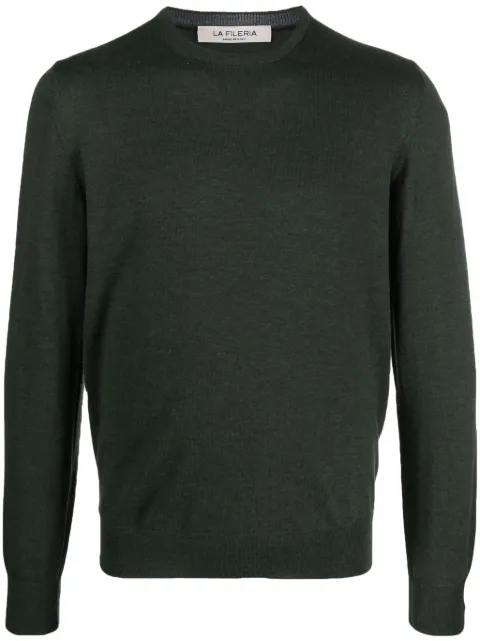 Fileria virgin-wool fine-knit jumper Green 5516714290