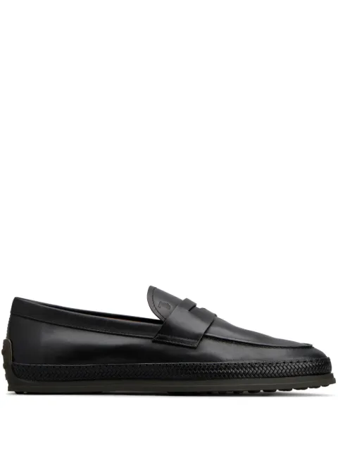 Tod's leather penny loafers Black XXM07L0FQ80NF5