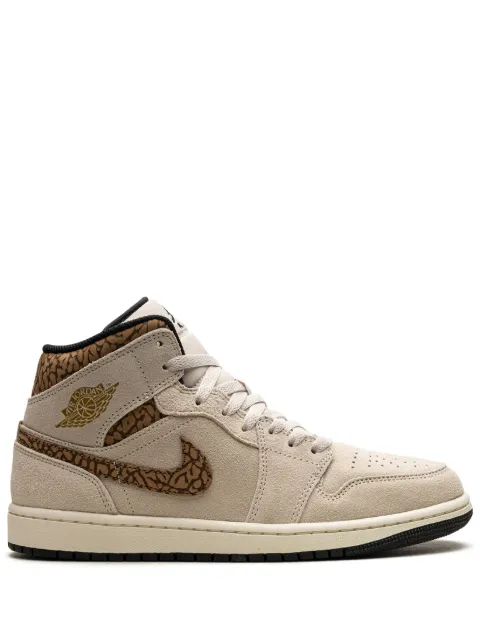 Jordan Air Jordan 1 Mid "Brown Elephant" sneakers Neutrals DZ4129