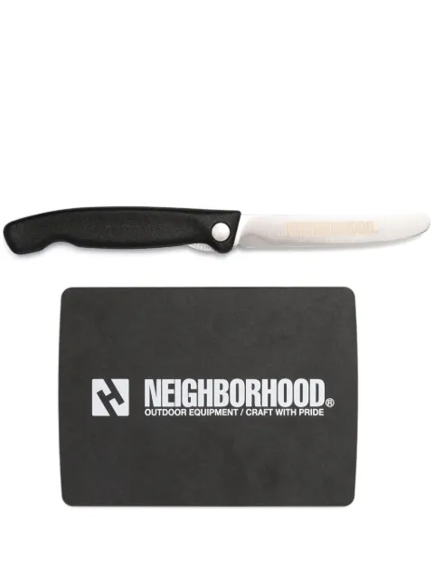 Neighborhood x Victorinox Knife & Cuttingboard (set of two) Black 231VXVXNAC01