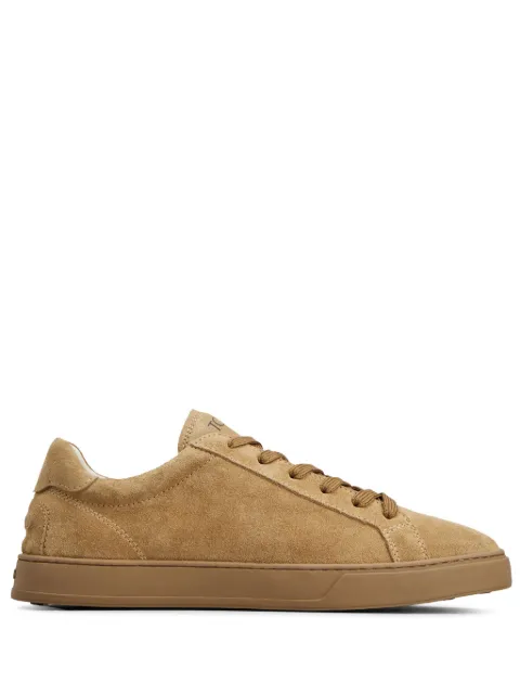Tod's logo-detail suede sneakers Neutrals XXM04L0HZ40RE0