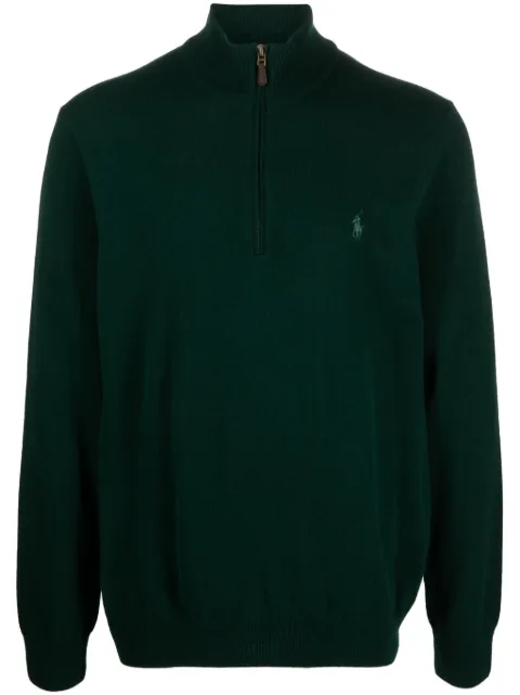 Polo Ralph Lauren Polo Pony-logo wool jumper Green 710876756014