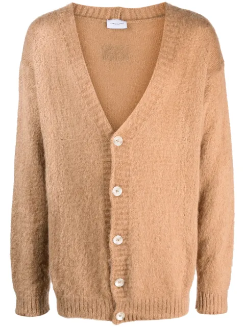 Family First V-neck knitted cardigan Neutrals SWF2306
