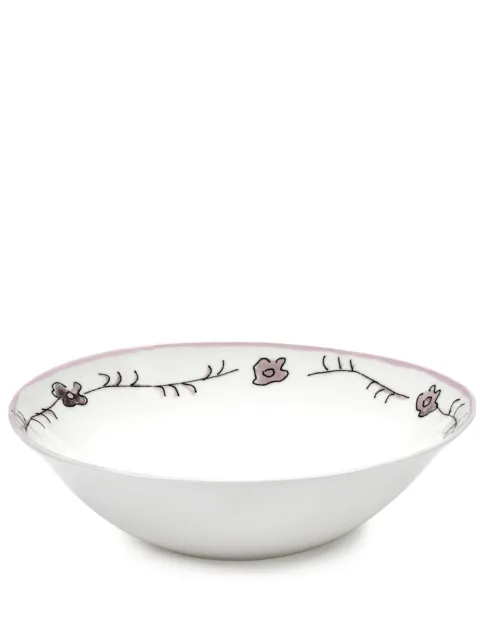Serax x Marni Midnight Flowers bowls (set of two) White B9223116400