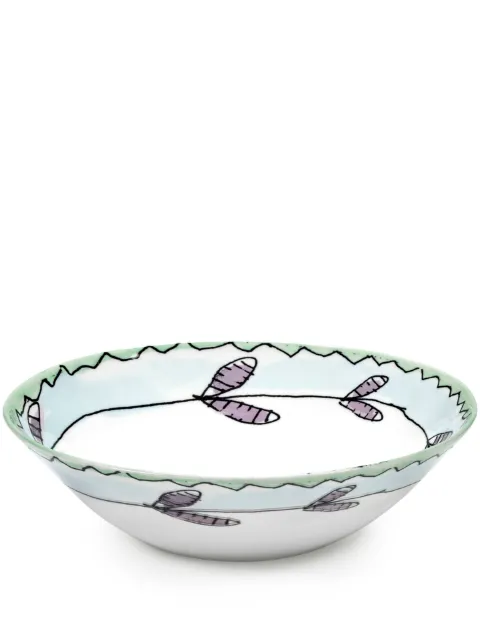 Serax x Marni Midnight Flowers bowls (set of two) White B9223116403