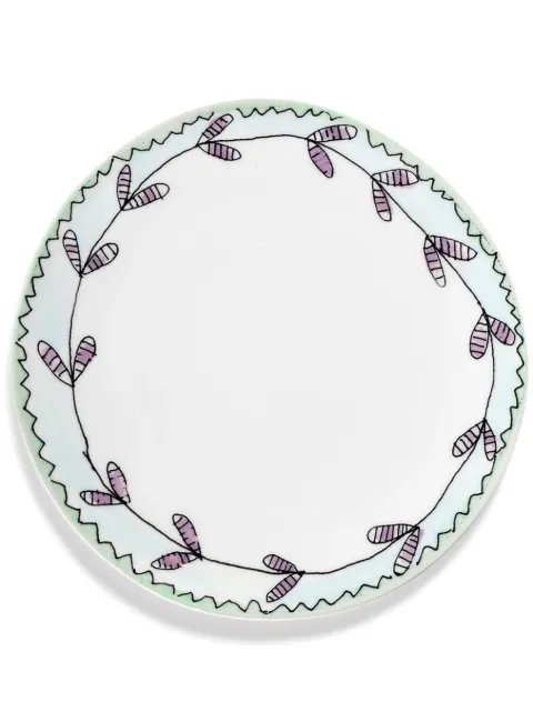 Serax x Marni Midnight Flowers dessert plates (set of two) White B9223102403