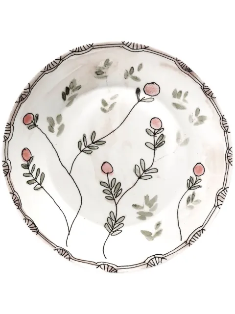 Serax x Marni Midnight Flowers deep plates Neutrals B9223113414