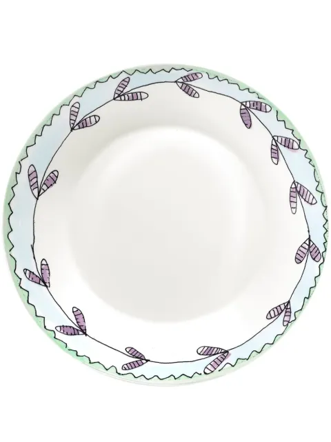 Serax x Marni Midnight Flowers deep plates (set of two) White B9223113403