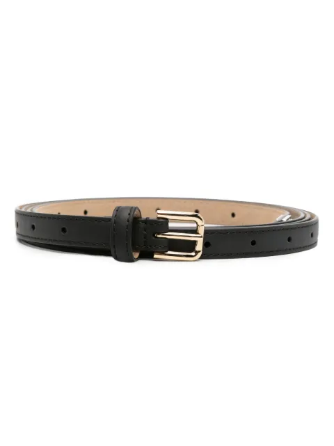 Dolce & Gabbana buckled leather belt Black BE1611A1065